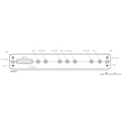 Pletina Vixen Universal 33cm