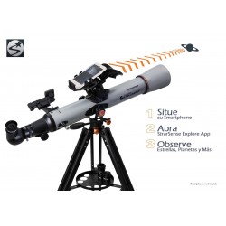 Telescopio Celestron StarSense Explore LT 70/700 AZ