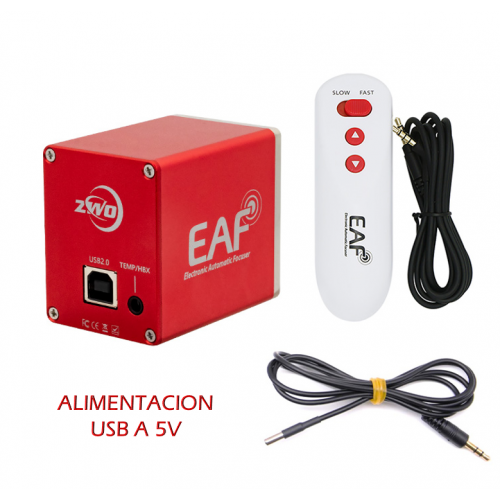 Enfocador electrónico EAF 5V de ZWO Versión Advanced