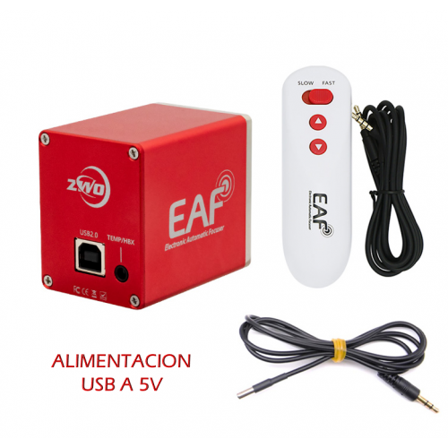 Enfocador electrónico EAF 5V de ZWO Versión Advanced