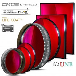 Filtro H-alpha Alta Velocidad f/2 Banda Ultra Estrecha (3,5 nm)