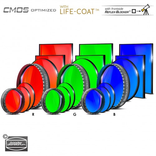 Filtros RGB Baader Planetarium Optimizados CMOS