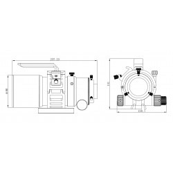 Refractor Triplete 61EDPHII FPL-53 f/4.5 Sharpstar