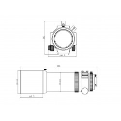 Refractor Askar FRA600 Pro f/5.6 Quintuplete