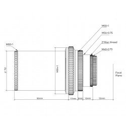 Reductor 0.6x para Askar 103 Triple APO