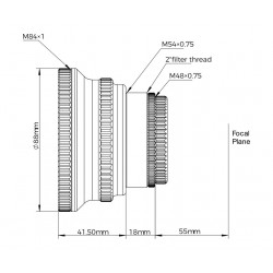 Reductor 0.8x para Askar 103 Triple APO