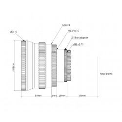 Corrector 0.8x para Askar 120 Triple APO