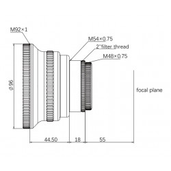 Corrector 0.8x para Askar 140 Triple APO