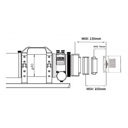 Refractor Quintuplete APO FF65 ZWO