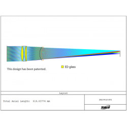 Refractor Cuadruplete APO FF107 ZWO