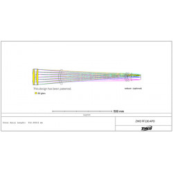 Refractor Cuadruplete APO FF130 ZWO