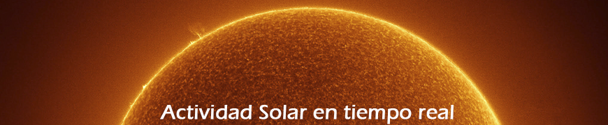 Actividad Solar en Tiempo Real